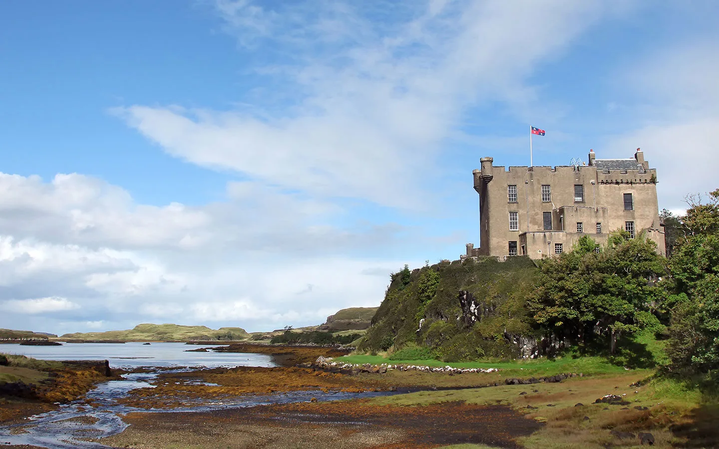 Dunvegan Castle in the Isle of Skye