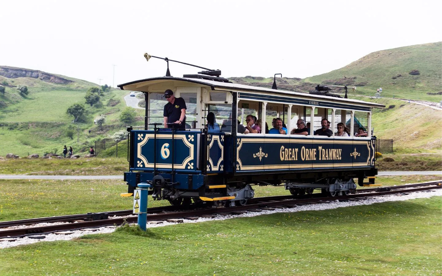 Llandudno's Great Orme Tramway for visiting Wales by train