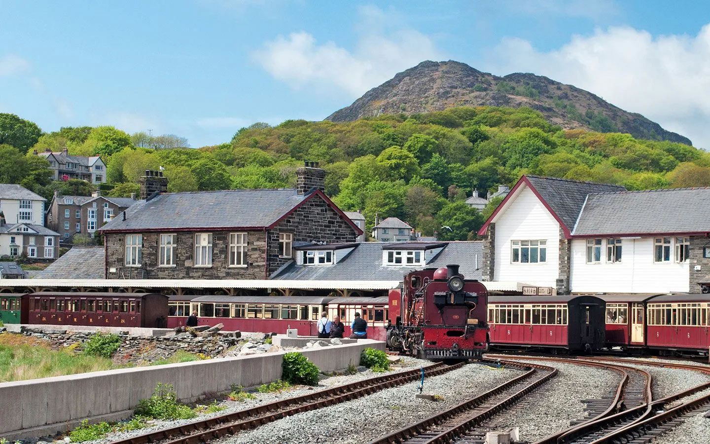 The Ffestiniog Railway on a Wales by train trip