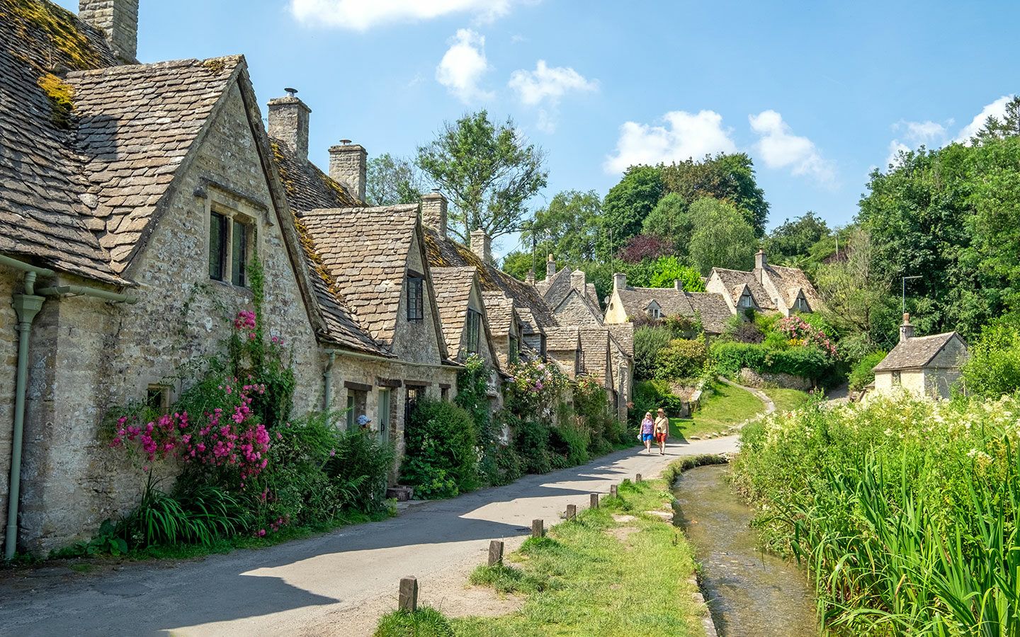 Arlington Row in Bibury in the Cotswolds