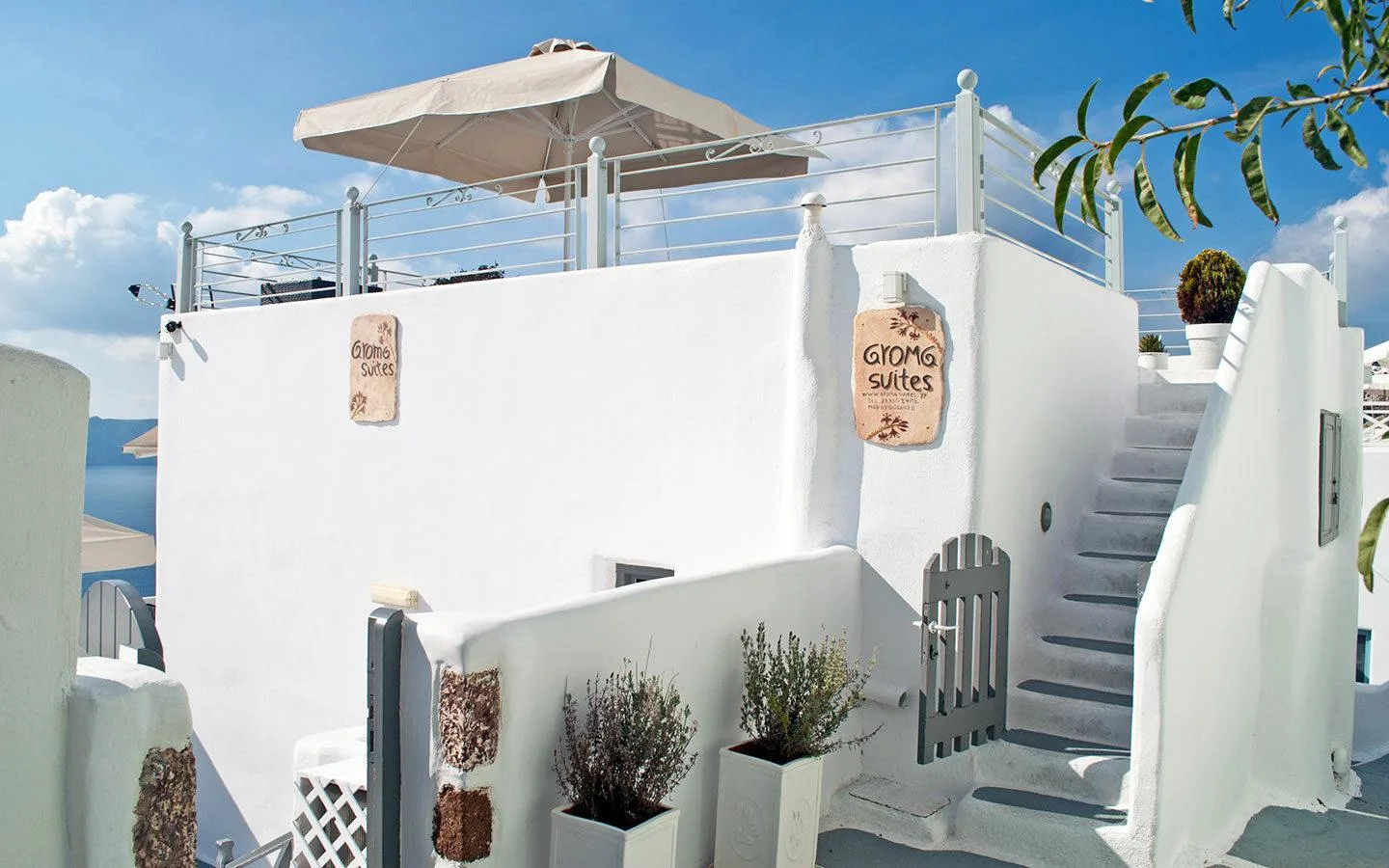 The Aroma Suites hotel in Fira, Santorini