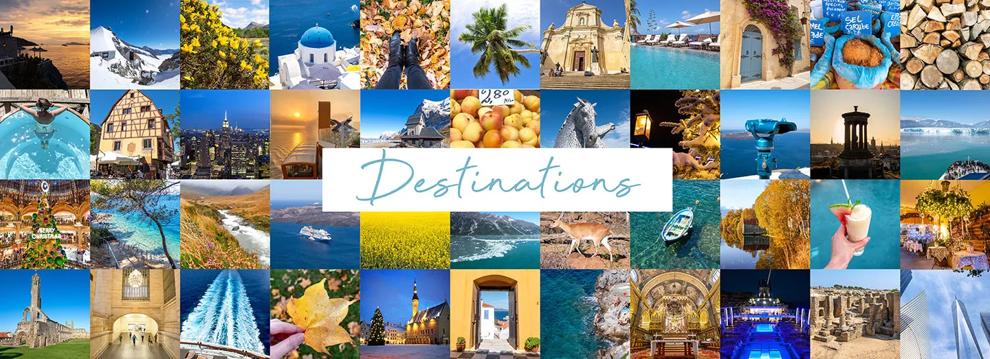 Destinations picture grid