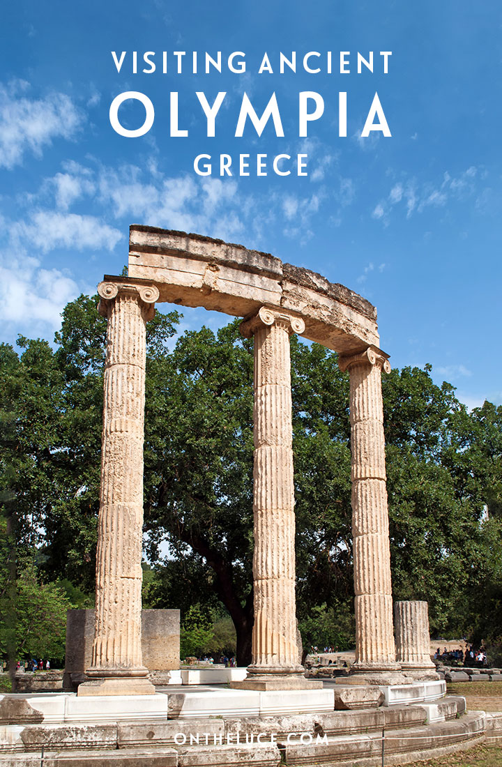 Discover the history and mythology behind the world’s most famous sporting event by visiting Olympia, Greece, and exploring the ruins of the sacred site where the Olympic Games began | Visiting Ancient Olympia | Archaeological Site of Olympia | Greece World Heritage Sites