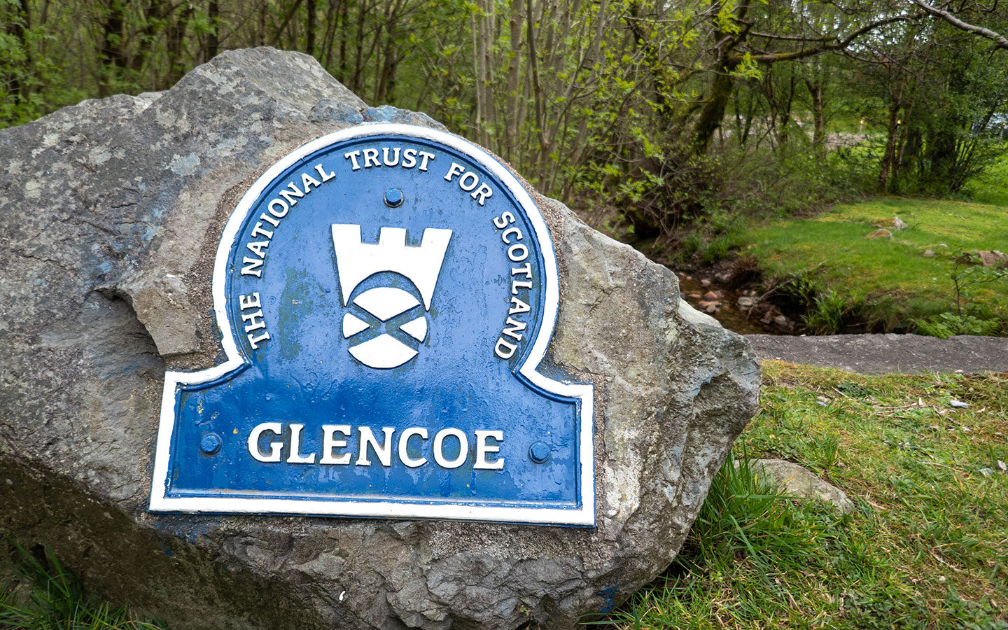 Glencoe Visitor Centre in the Scottish Highlands