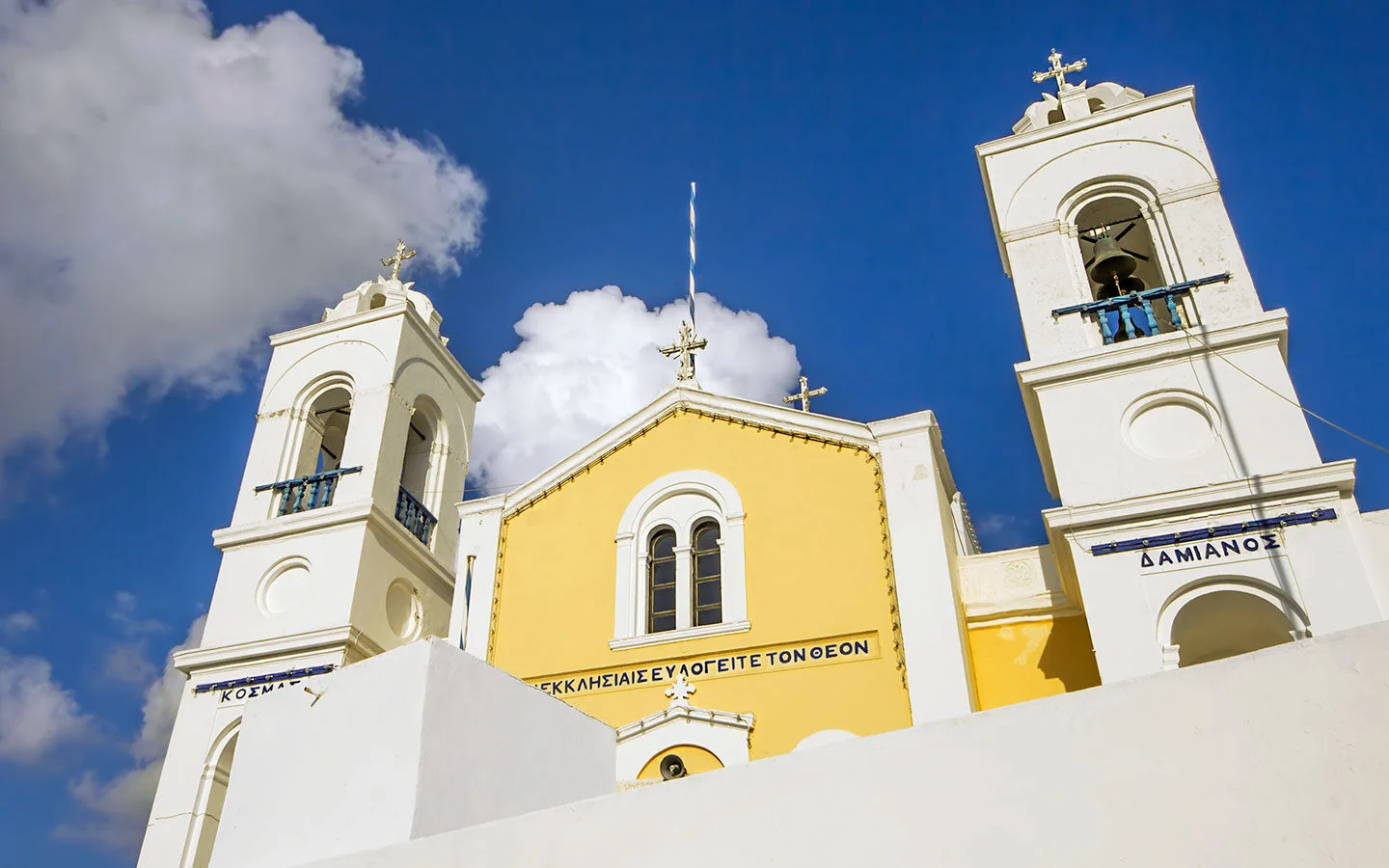 Megalochori church, Greece