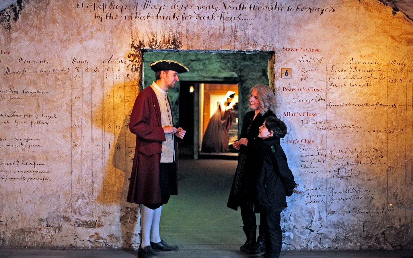 Visitors at The Real Mary King's Close