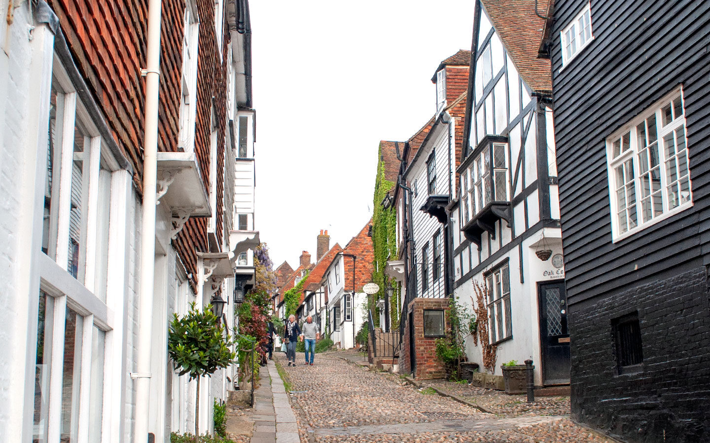 Cobbled streets in Rye