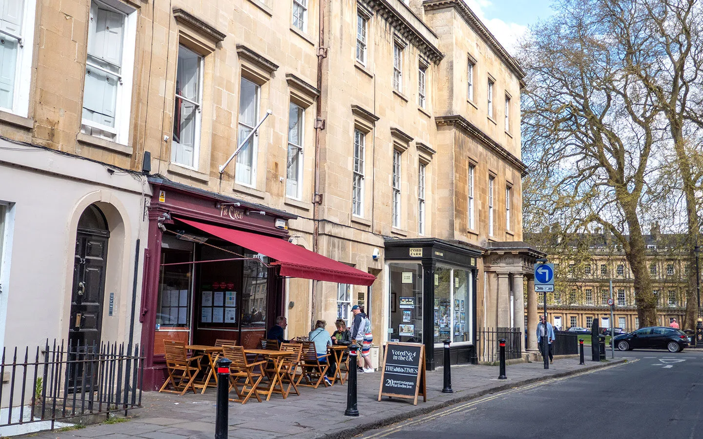 The Circus restaurant in Bath