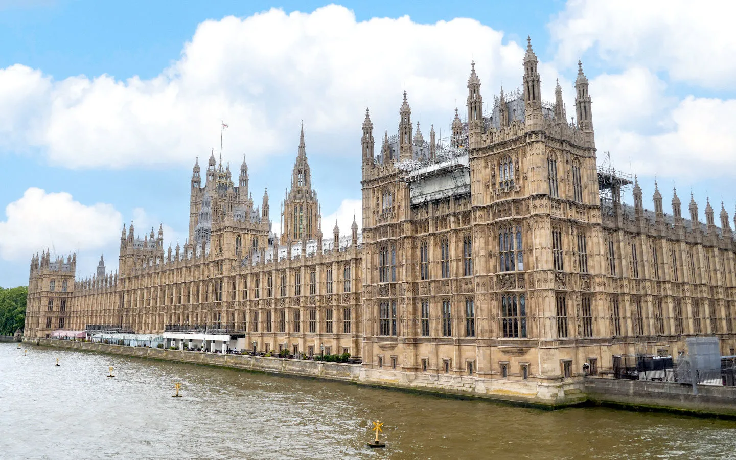 The Houses of Parliament in London