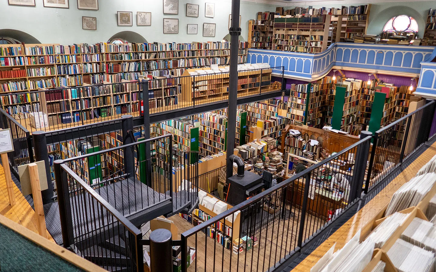 Leakey's bookshop, a must-visit in Inverness
