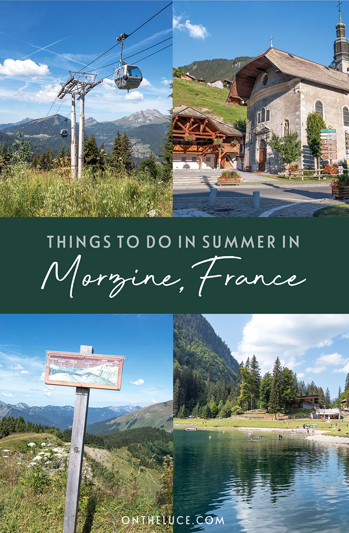 Leave the snow behind and visit Morzine in the summer, an outdoor playground in the French Alps with hiking, mountain biking, lake swimming, adventure sports and fantastic mountain scenery | Things to do in Morzine | What do in Summer in Morzine | Summer in the French Alps | Morzine summer holidays