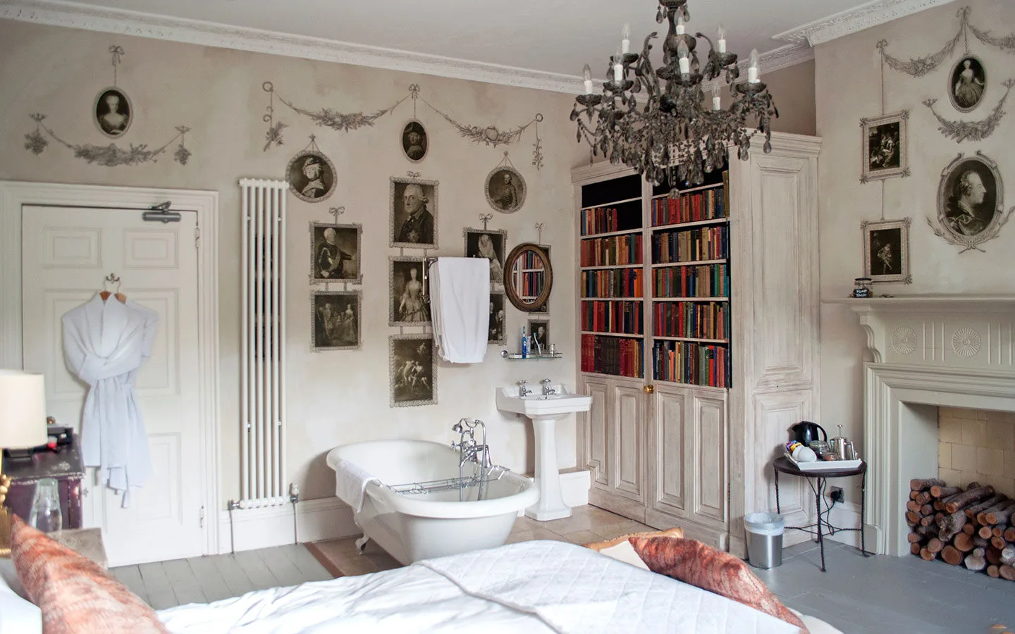 The Crown bedroom at the Old Rectory B&B in Hastings