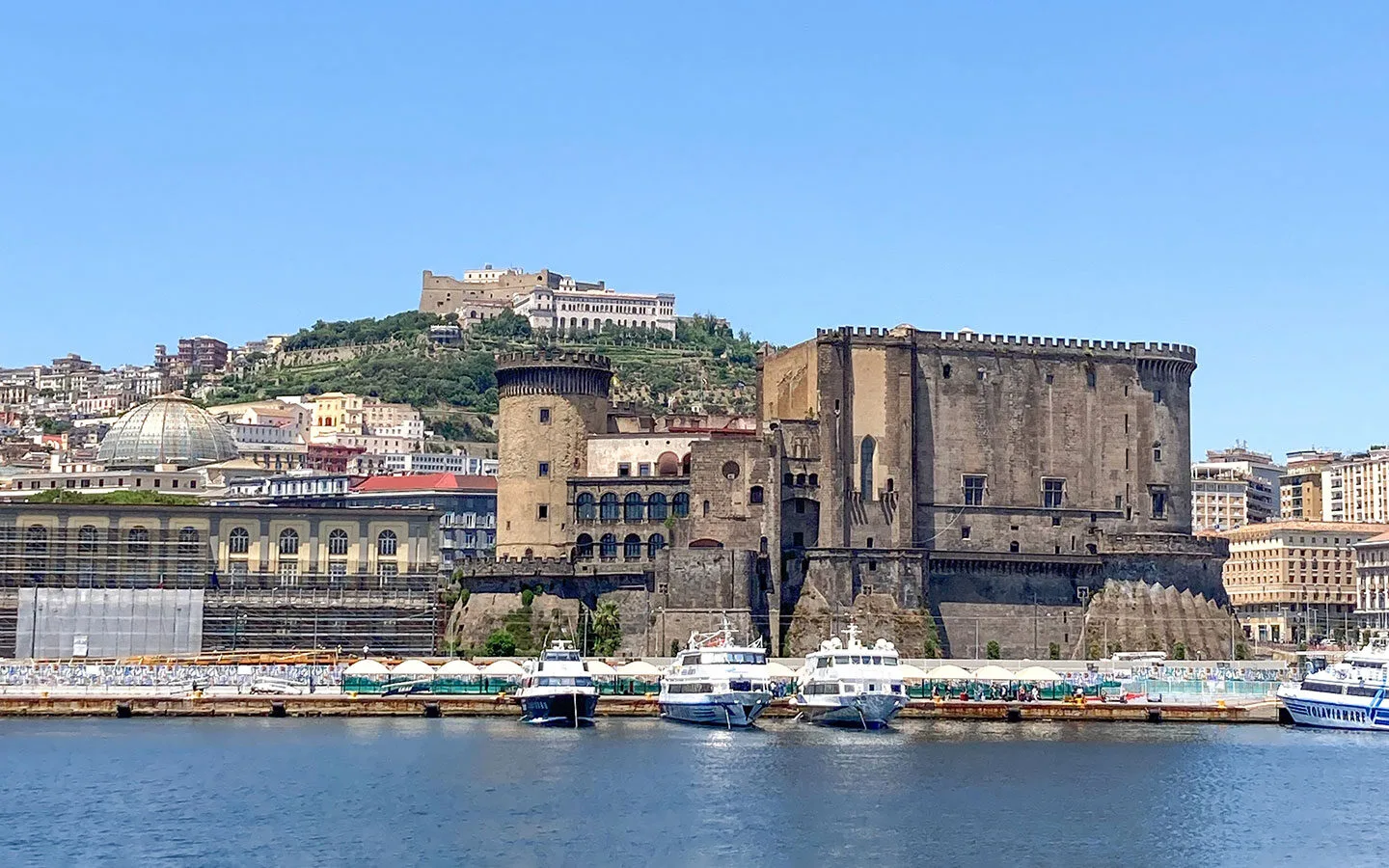 Naples' Molo Beverello port