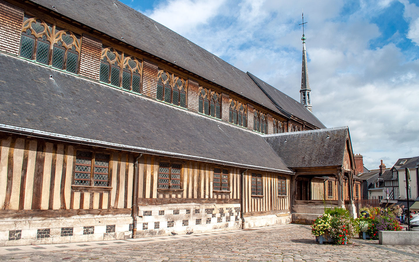 The wooden church, Église Sainte Catherine, in Honfleur