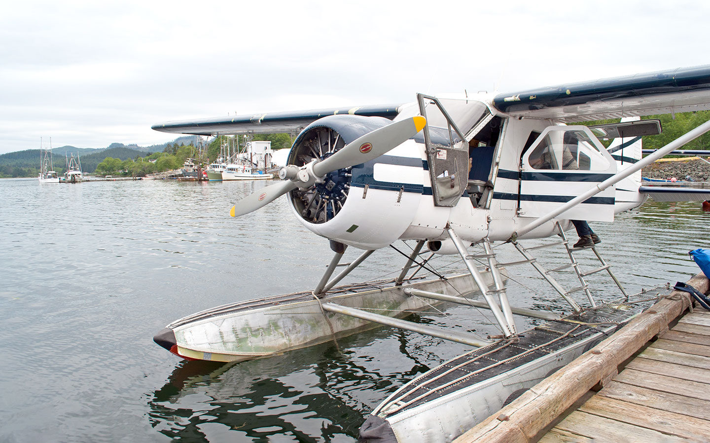 Float plane for the journey into the Great Bear Rainforest