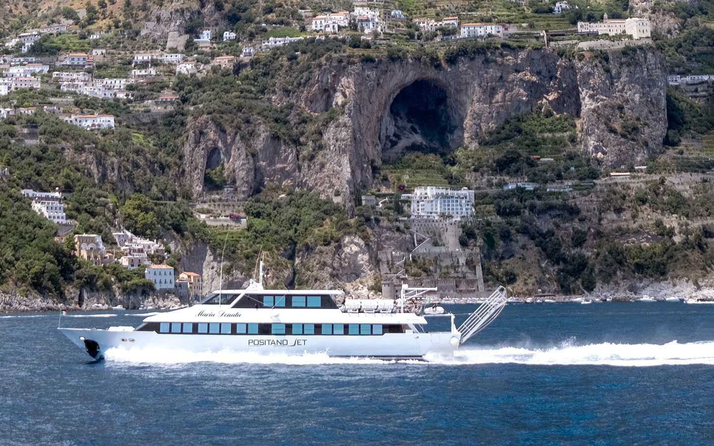 Positano Jet Ferry in the Amalfi Coast
