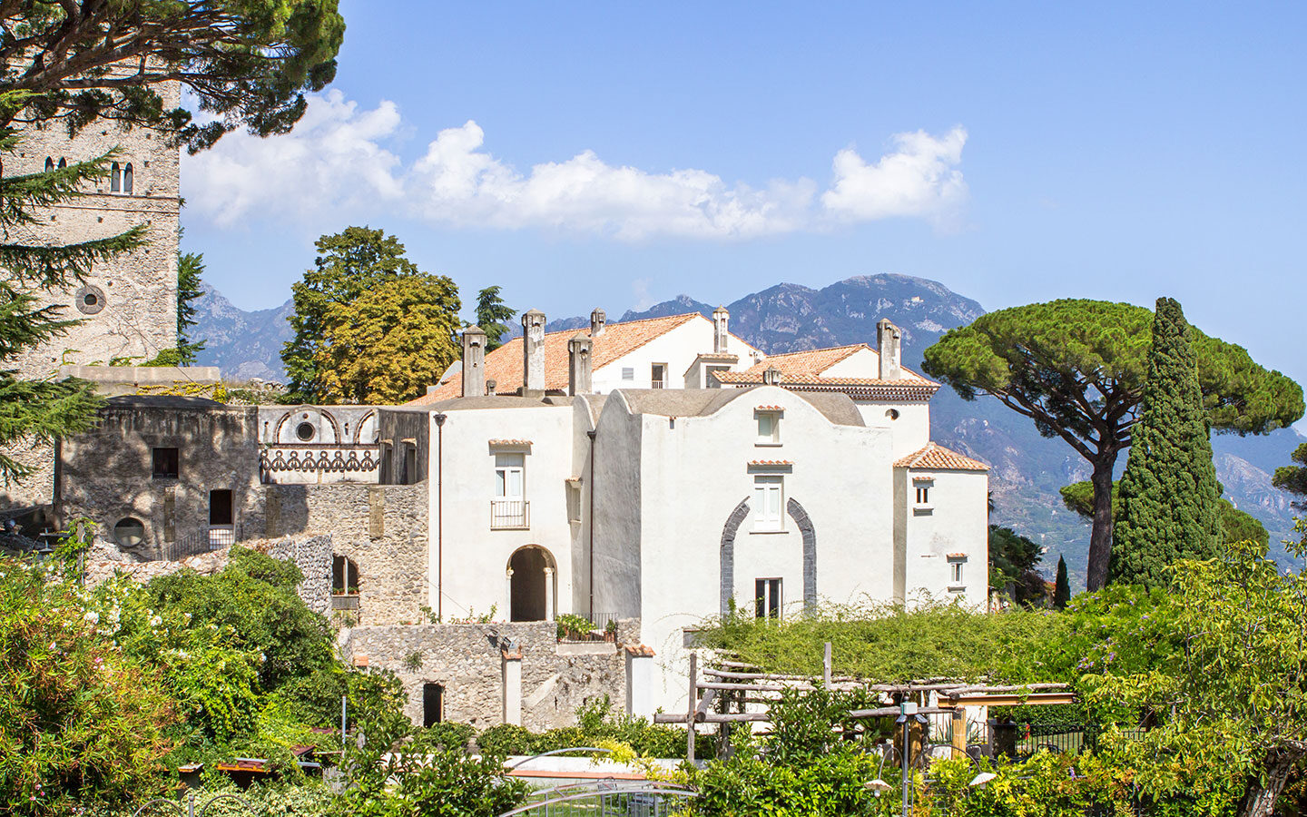 Villa Cimbrone gardens in Ravello, Amalfi Coast