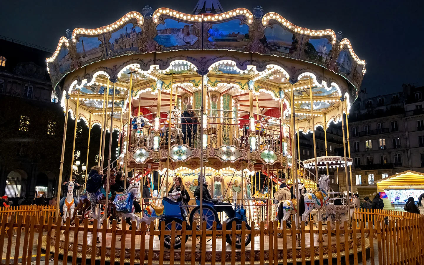 Carousel at the Hôtel de Ville in Paris