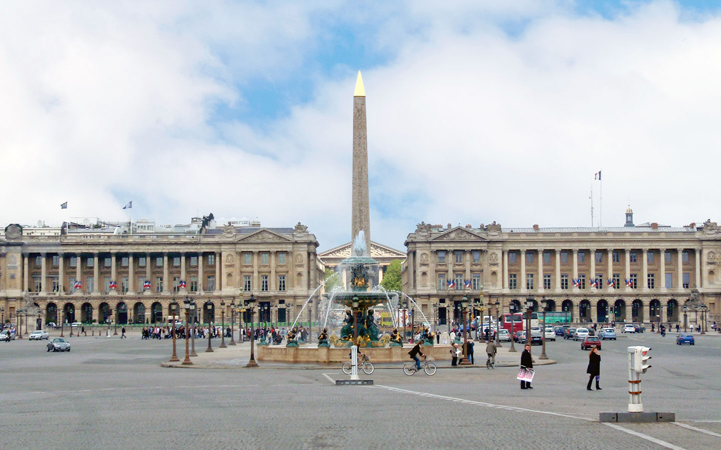 The Place de la Concorde in Paris