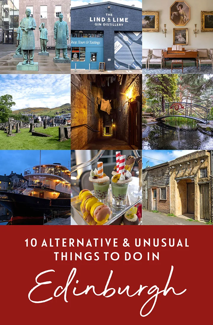 Alternative Edinburgh: 10 of the best unusual and alternative things to do in Edinburgh, with new ideas to inspire you when you’ve visited Edinburgh Castle, walked the Royal Mile and been whisky tasting | Unusual things to do in Edinburgh | Quirky Edinburgh | Unusual Edinburgh | Edinburgh ideas