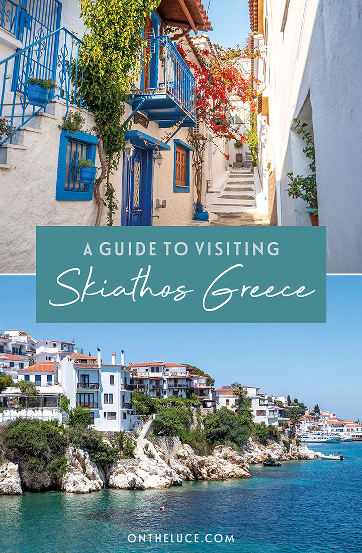 Discover the best things to do in Skiathos, a gorgeous Greek island in the northwest Aegean Sea, from sandy beaches and hiking trails through pine forests to historic ruins and whitewashed towns | Skiathos travel guide | What to see and do in Skiathos Greece | Visiting Skiathos island | Greek island guide