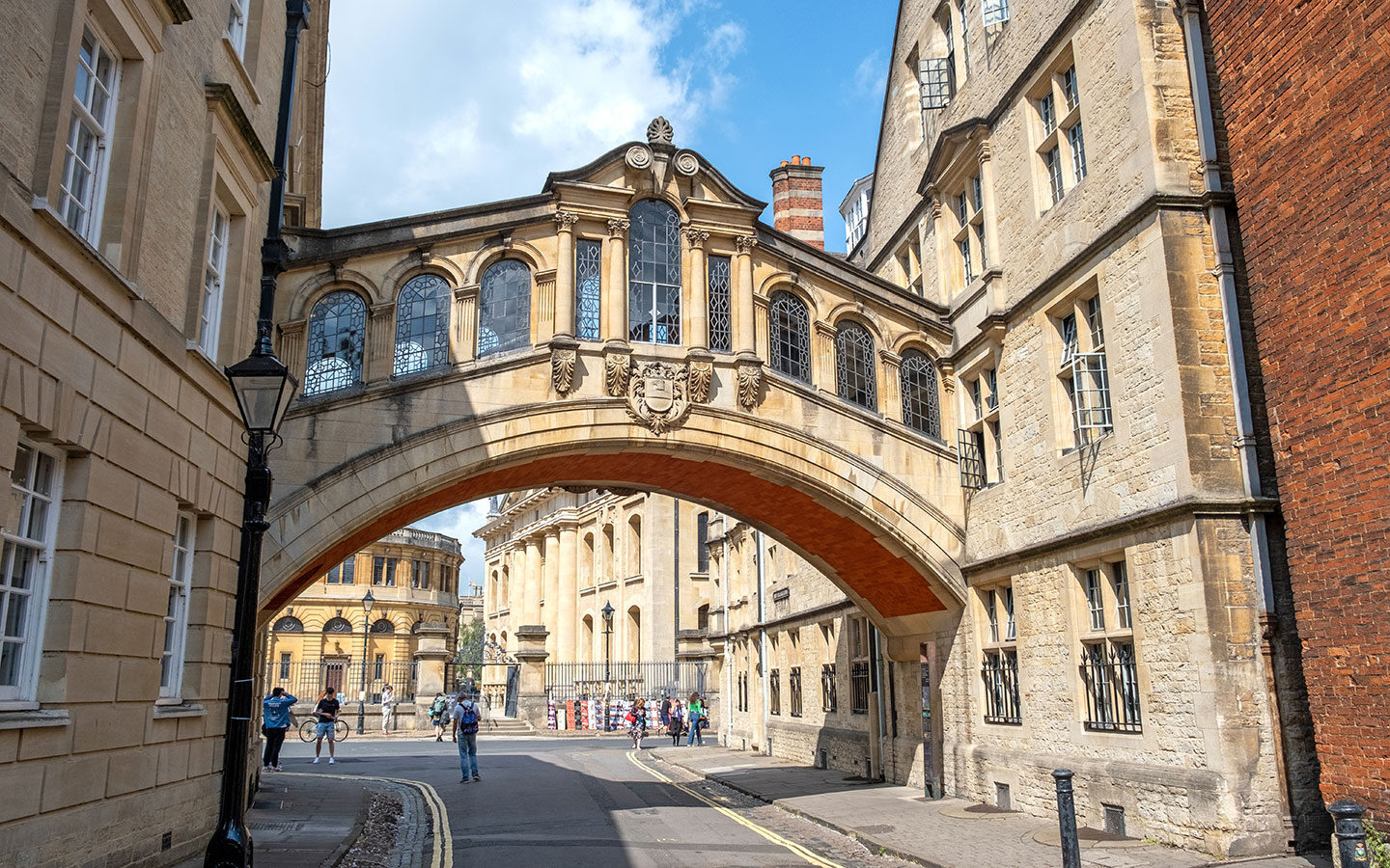 The Bridge of Sighs at Hertford College, University of Oxford