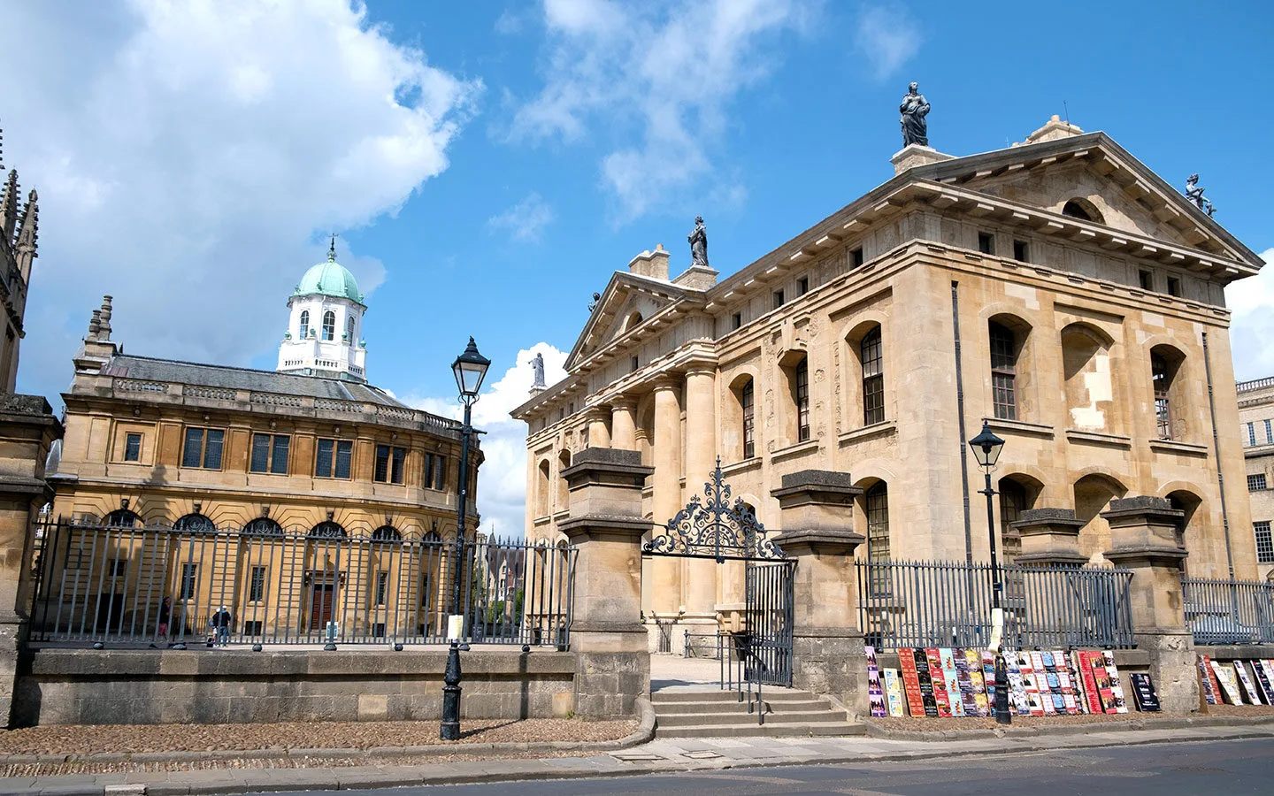 The Sheldonian Theatre and Clarendon Building, University of Oxford