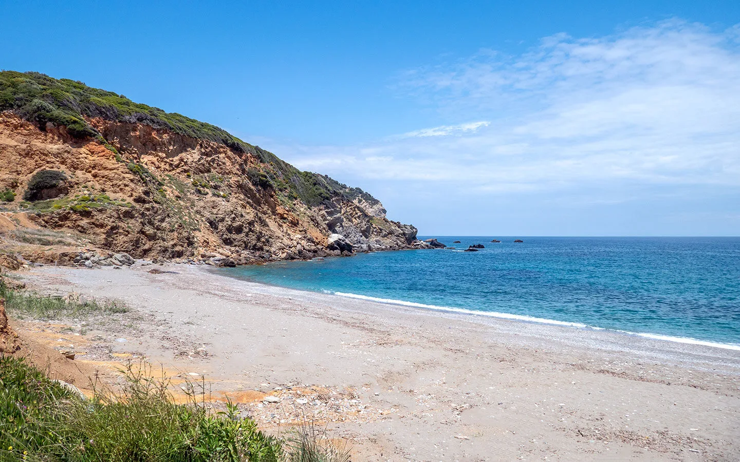 Xamenos beach in Skiathos