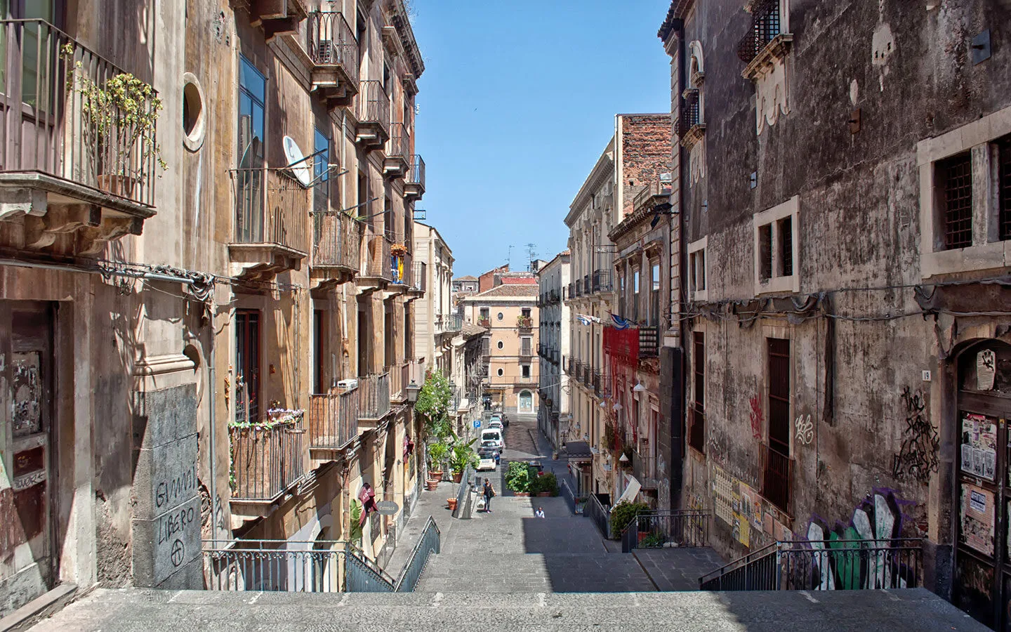Catania's backstreets