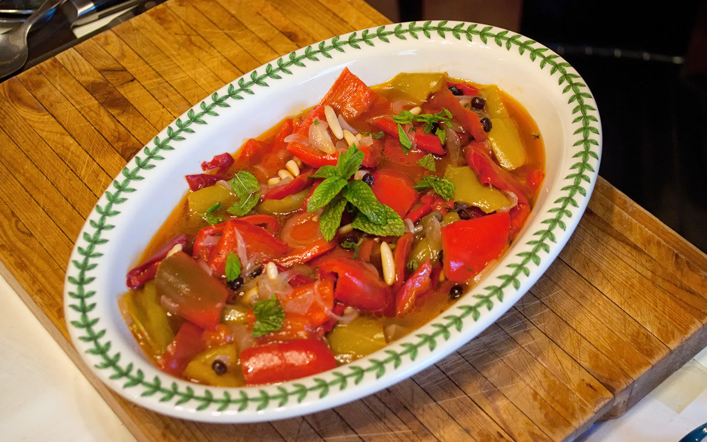 Peperonata agrodolce – Sicilian sweet and sour peppers