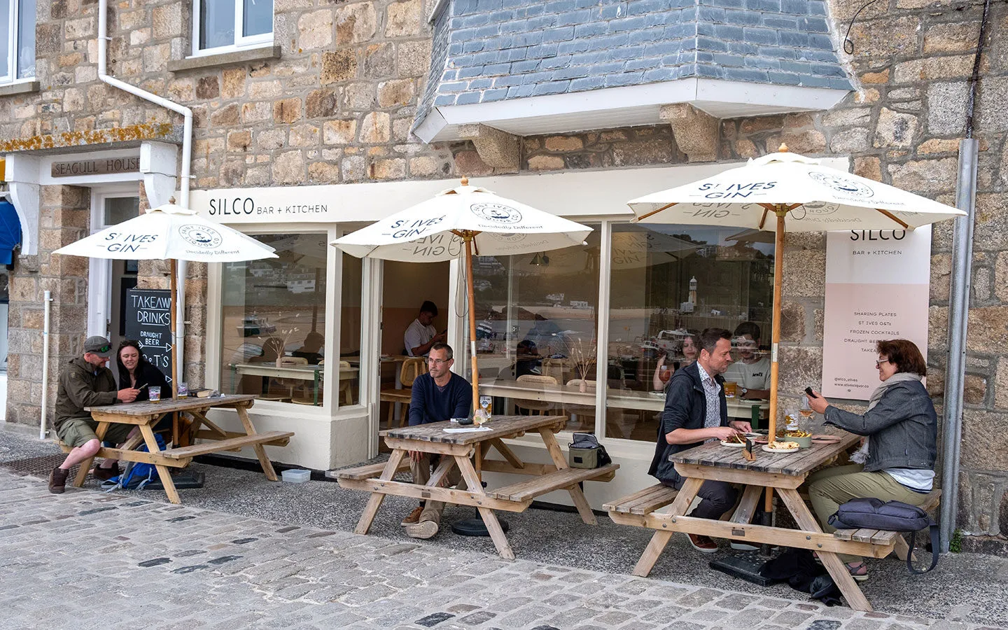 Silco Bar & Kitchen in St Ives harbour
