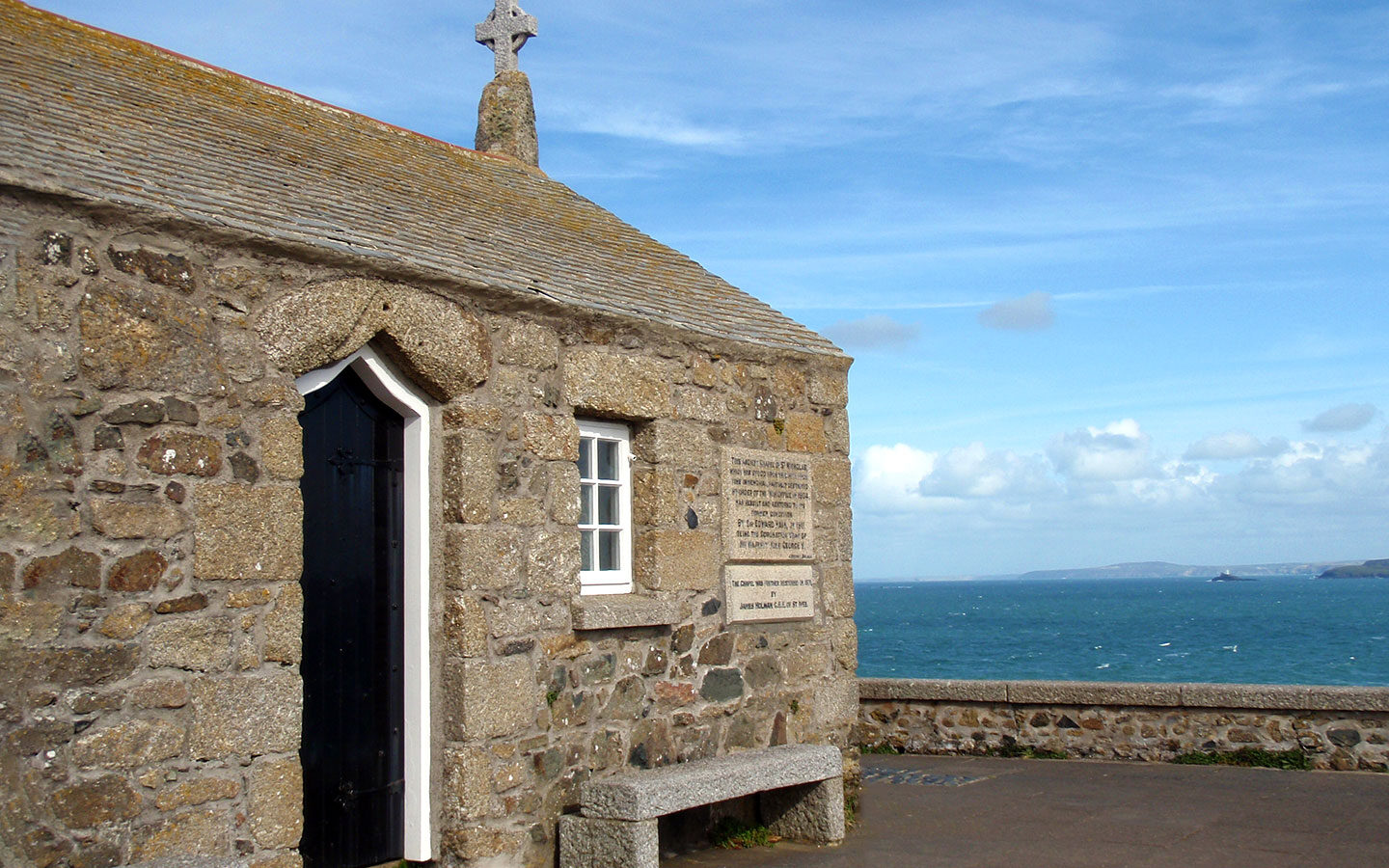 St Nicholas Chapel on The Island in St Ives