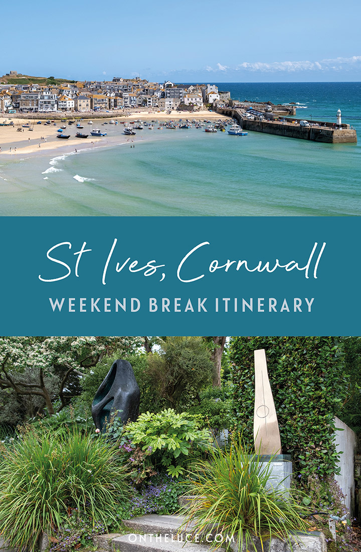 How to spend a weekend in St Ives, Cornwall: Discover the best things to see, do, eat and drink in St Ives in this two-day itinerary featuring sandy beaches, art galleries, harbour views and coast walks | Weekend in St Ives | Things to do in St Ives Cornwall | St Ives itinerary | Things to do in Cornwall