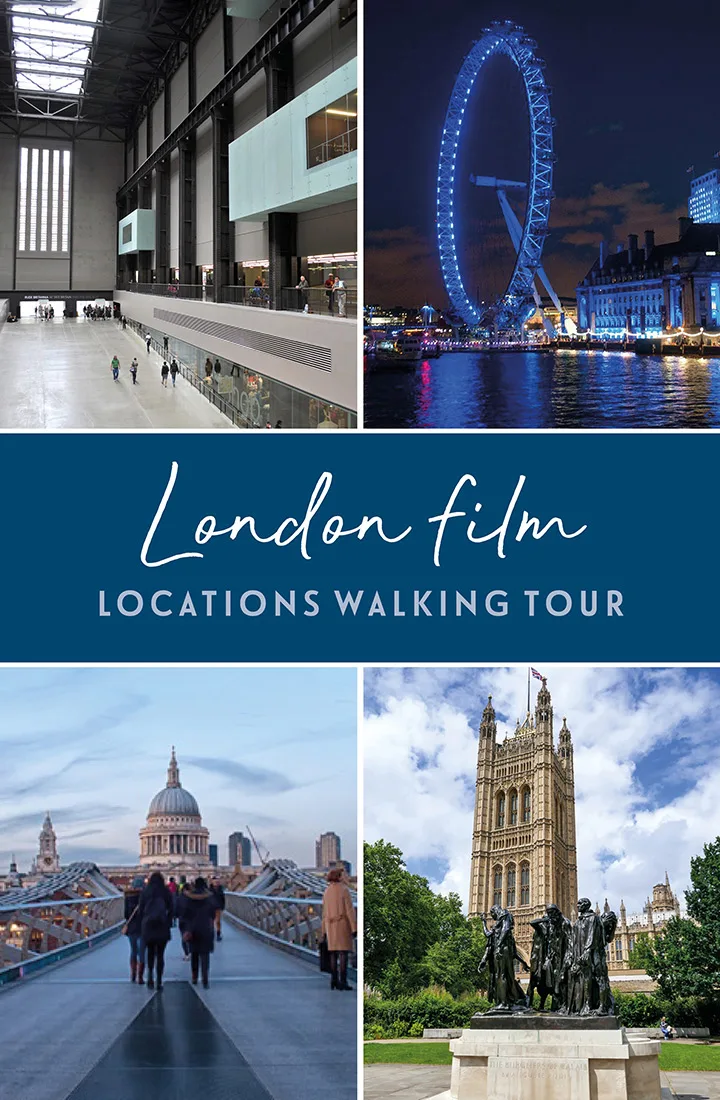 Explore London through the locations of iconic films like Mary Poppins, Harry Potter and Bridget Jones’ Diary on this self-guided London film locations walking tour – map and directions included | London film locations | London movie locations | London walking tour | Free London walking tour