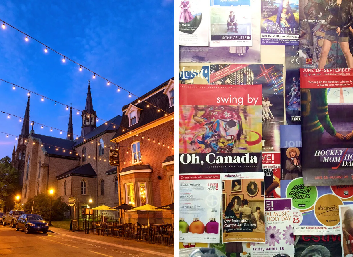 Sunsets and theatre shows on a weekend in Charlottetown PEI