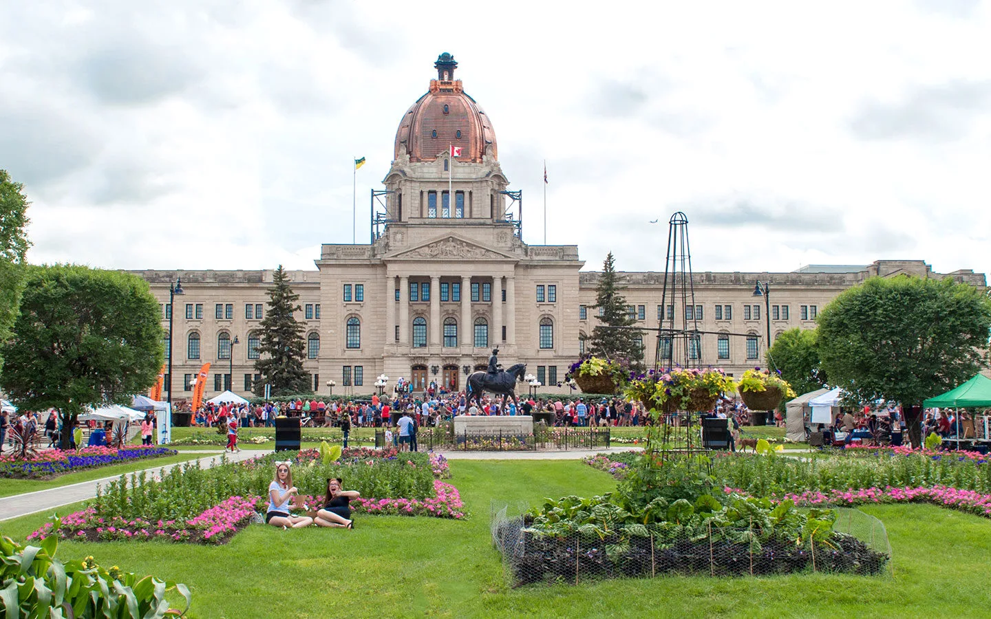 Celebrating Canada Day in Regina Saskatchewan
