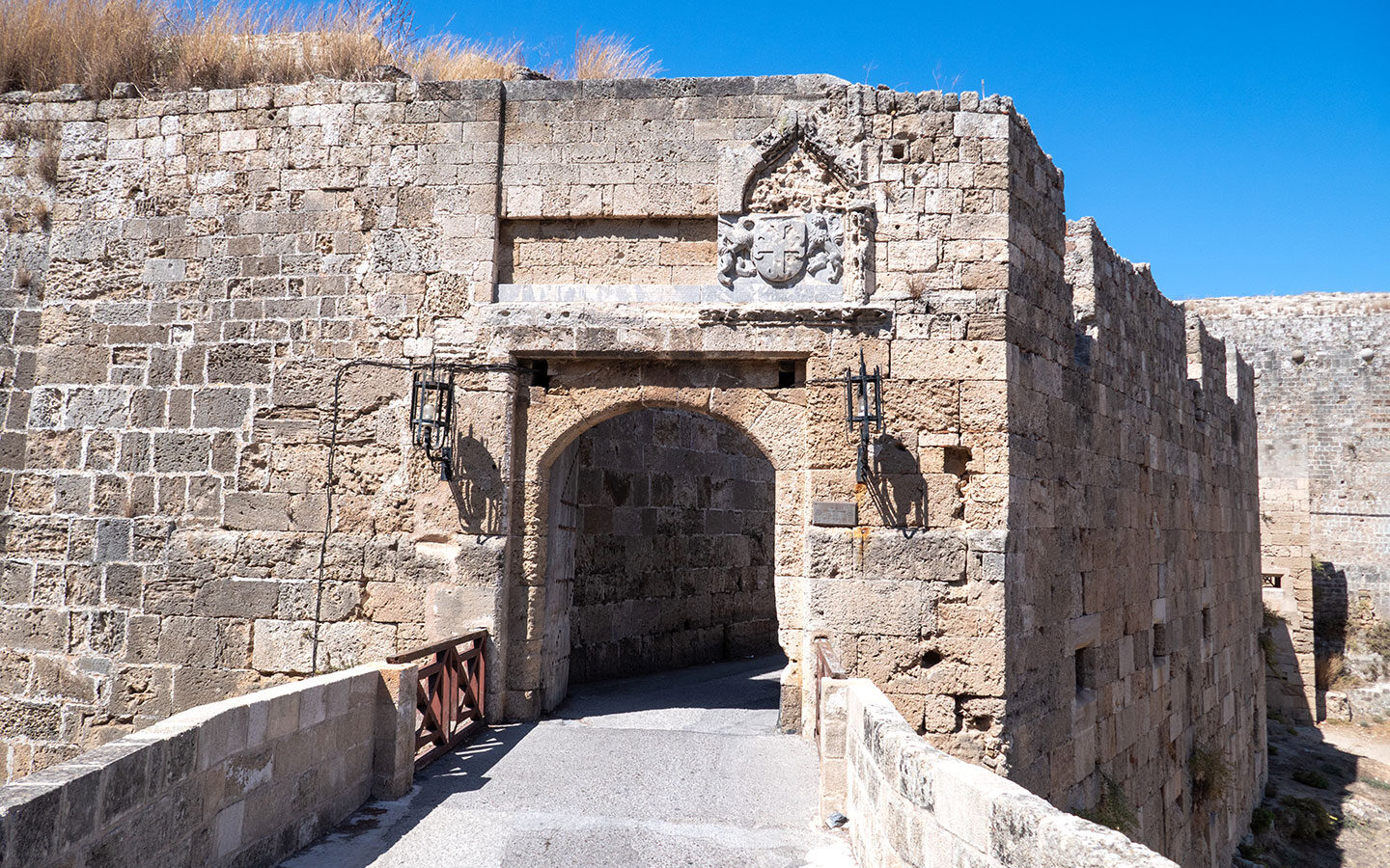 Saint Athanasios Gate on a self-guided walking tour of Rhodes Old Town
