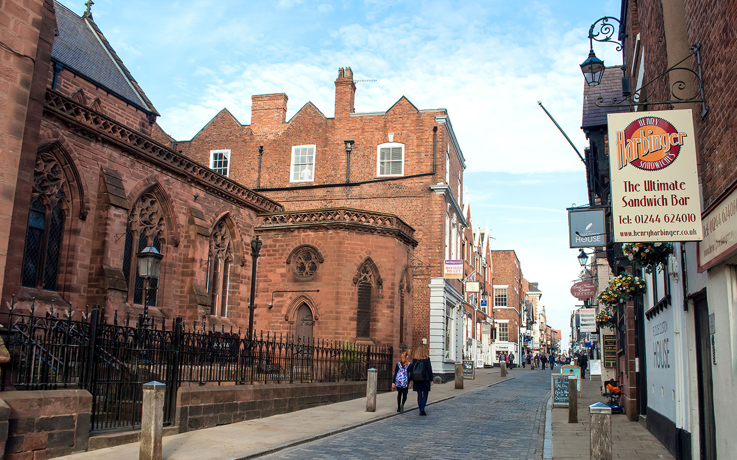Historic Chester buildings