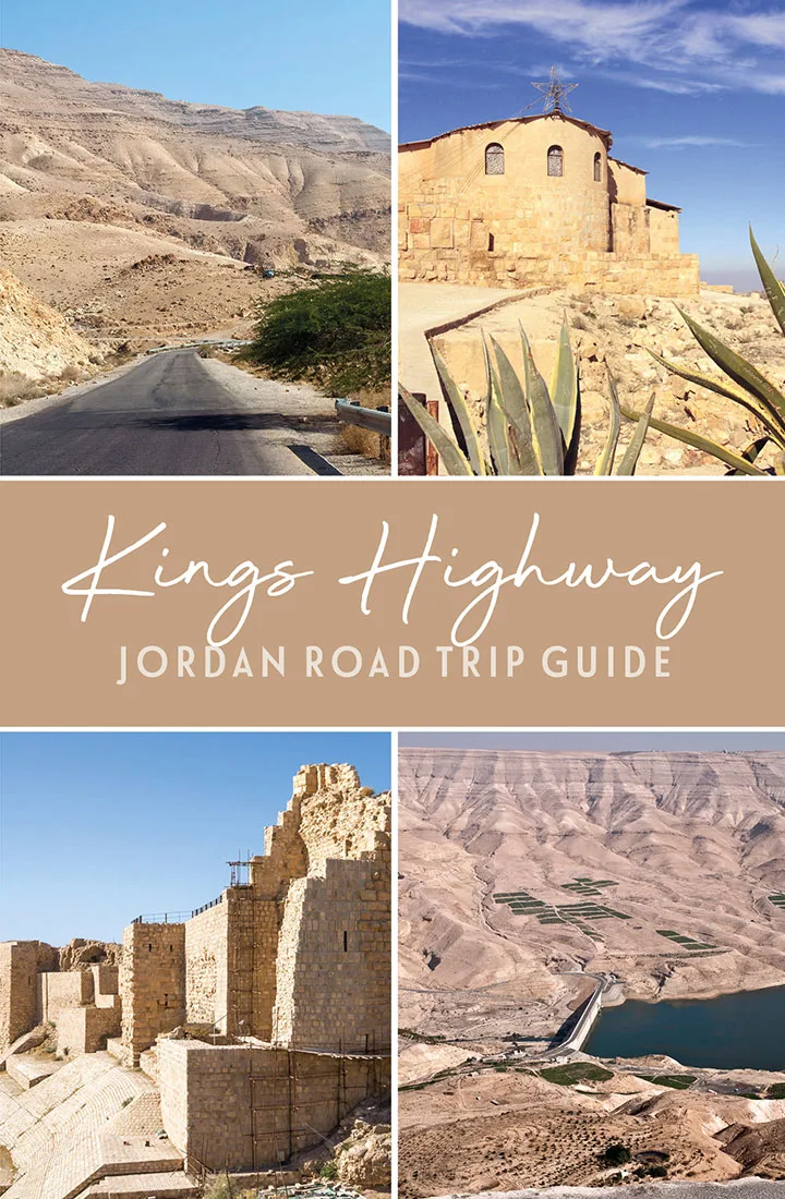 Take a scenic drive along the King’s Highway in Jordan between Amman and Petra for a 250km/155-mile road trip featuring Crusader castles, Biblical sites, spectacular gorges and viewpoints | Jordan King's Highway | King’s Highway road trip Jordan | Things to see on the King's Highway | King's Highway itinerary