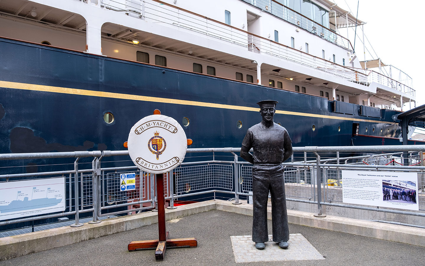 The Royal Yacht Britannia in Edinburgh on a budget