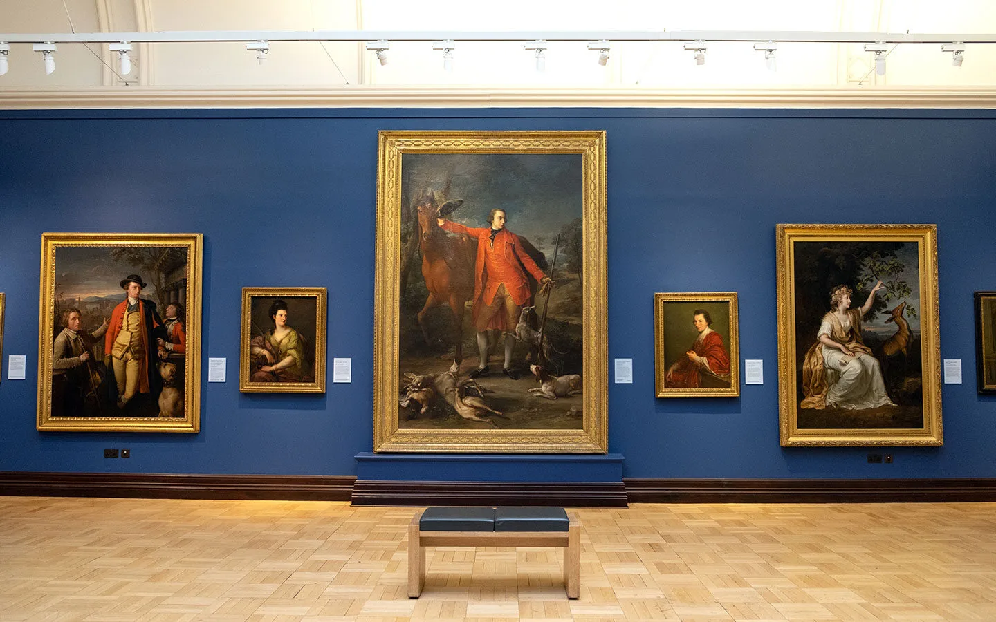 Exhibits in The Scottish National Portrait Gallery in Edinburgh