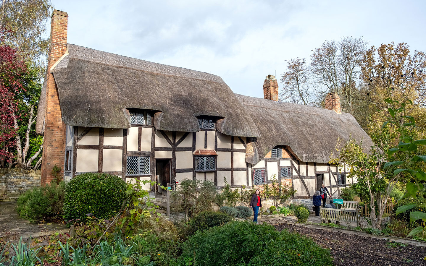 Anne Hathaway's Cottage in Stratford-upon-Avon