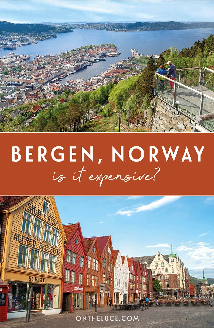 It’s the gateway to the Norwegian fjords, with spectacular scenery and a charming old town. But is Bergen expensive? This budget post breaks down the costs of a five-night trip to Bergen and Flam in Norway | How much does it cost to visit Norway | Bergen budget breakdown | Cost of visiting Norwegian fjords | Norway costs 