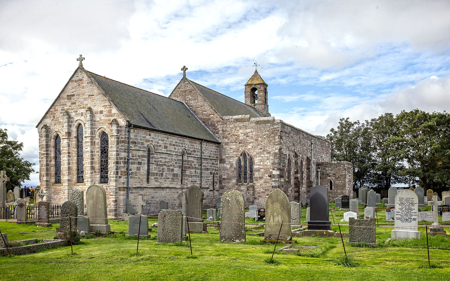 St Mary the Virgin Church on Lindisfarne island