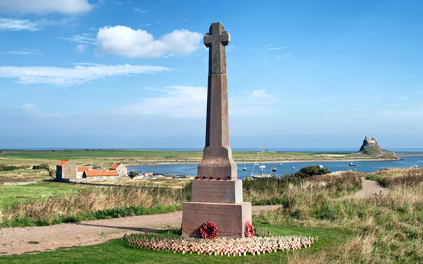 Lindisfarne island war memorial
