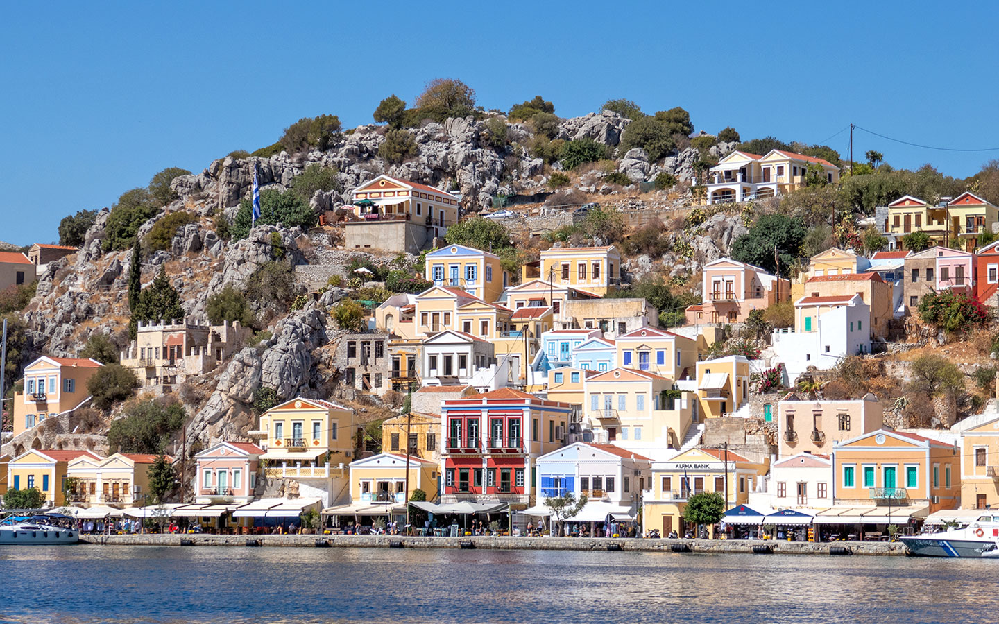 How to get around Symi without a car