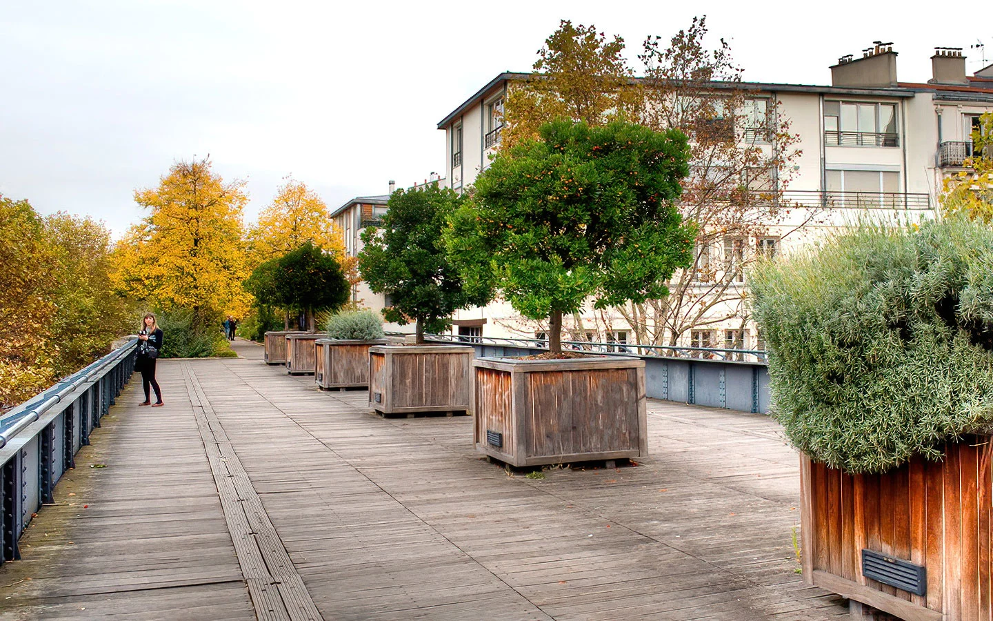 Autumn colours on the Promenade Plantée