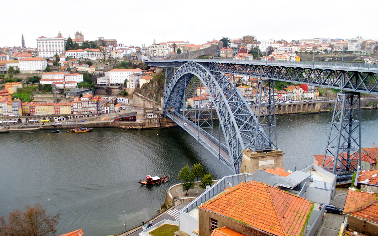 Along the banks of the Duoro in Porto