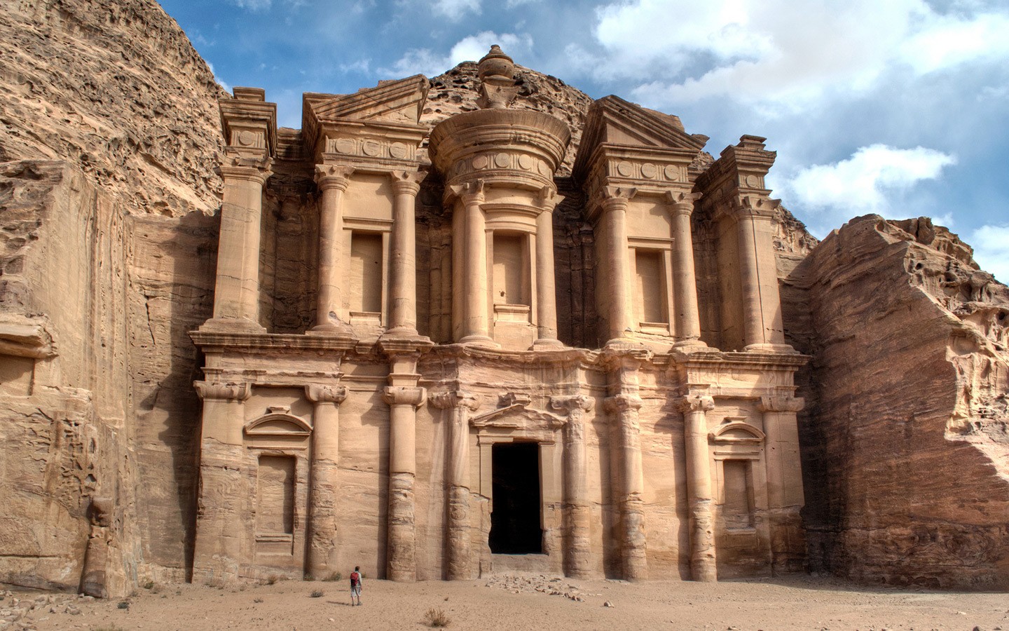 The spectacular Monastery at Petra